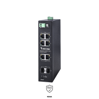 VIVOTEK INDUSTRIAL 4-PORT POE SWITCH