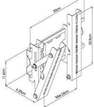 Load image into Gallery viewer, LCD WALL MOUNT BRACKET TV SIZE 26~37 MAX
