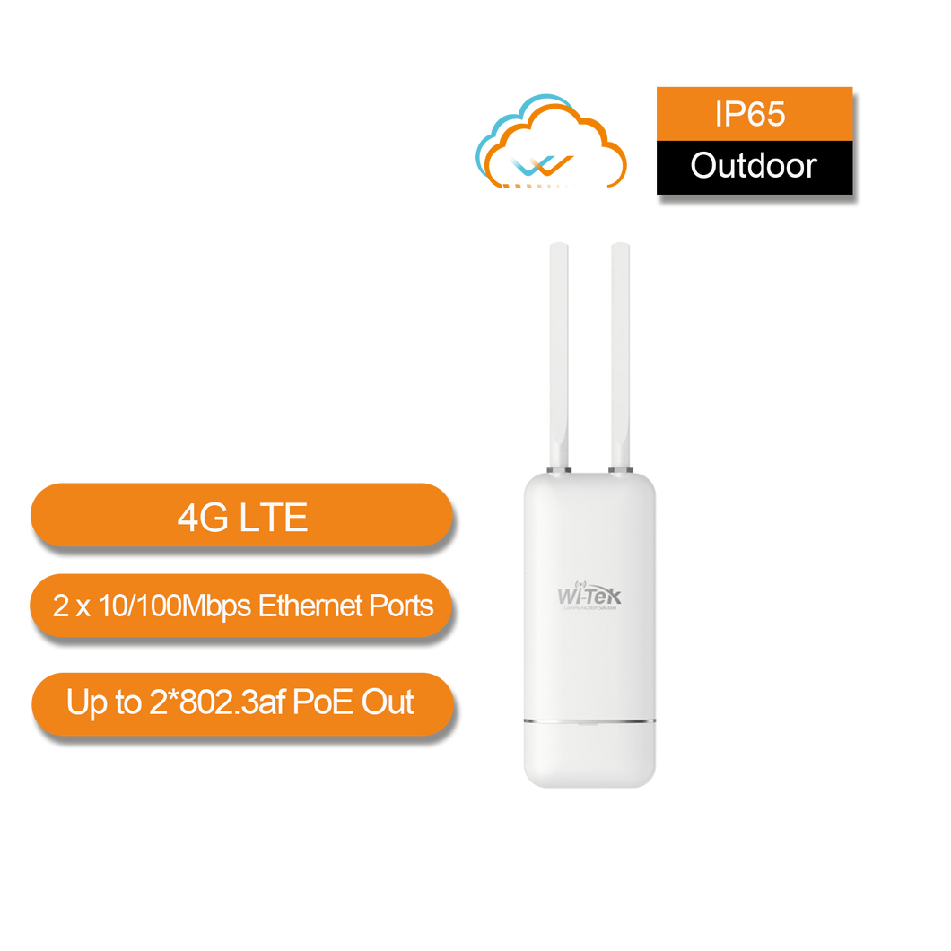 WI-TEK 4G WI-FI AND WIRED NETWORK ROUTER