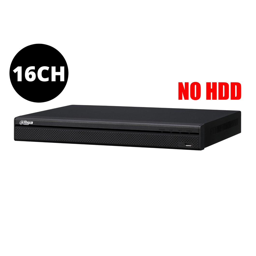 DAHUA 16CH NVR WITHOUT HDD