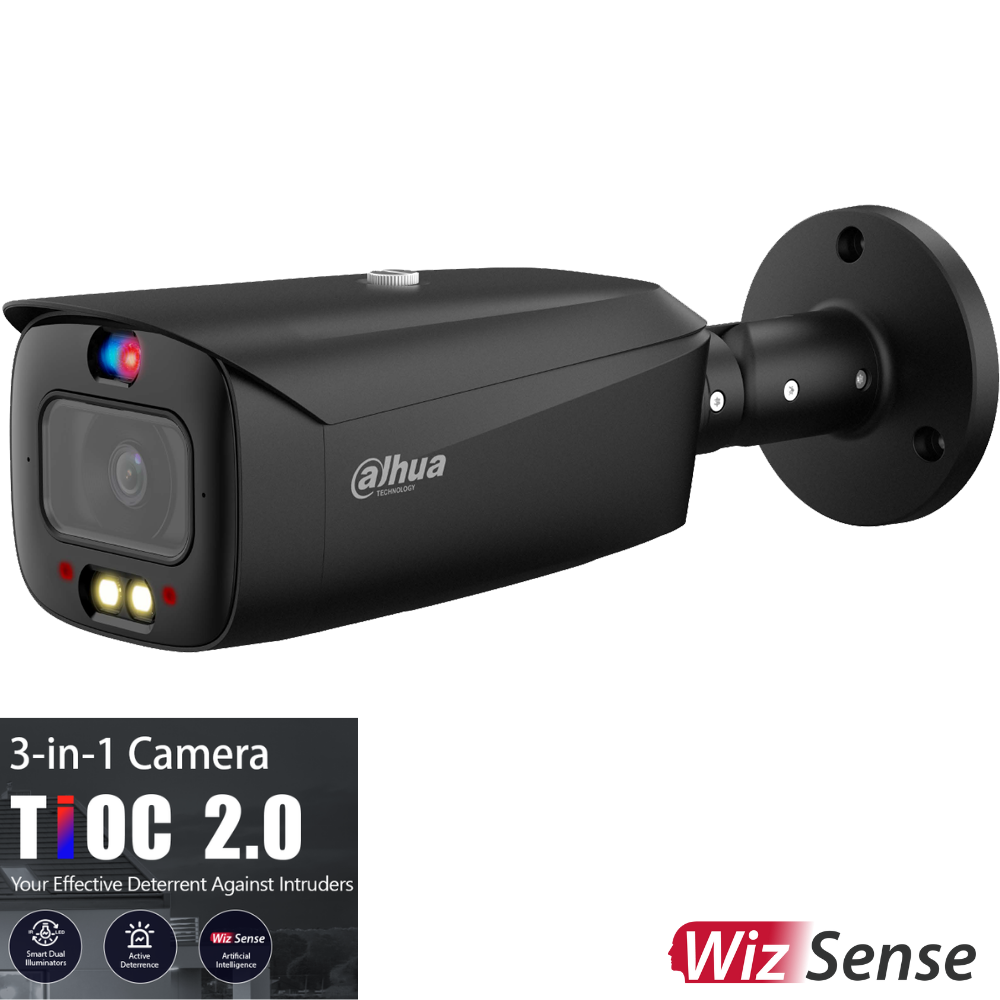 DAHUA 8MP TIOC 2.0 ACTIVE DETERRENCE BULLET FIXED CAMERA