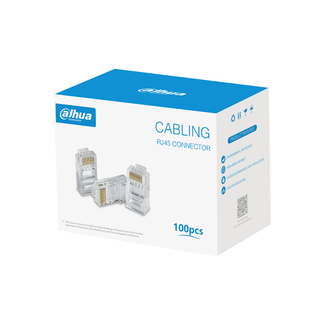 CAT5E RJ45 NETWORK PLUG (100PCS/PACK)