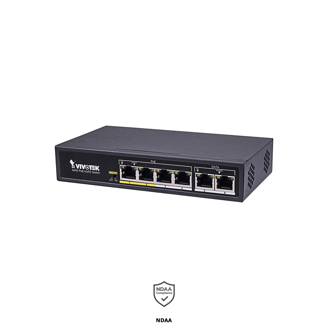 VIVOTEK 4-PORT POE SWITCH