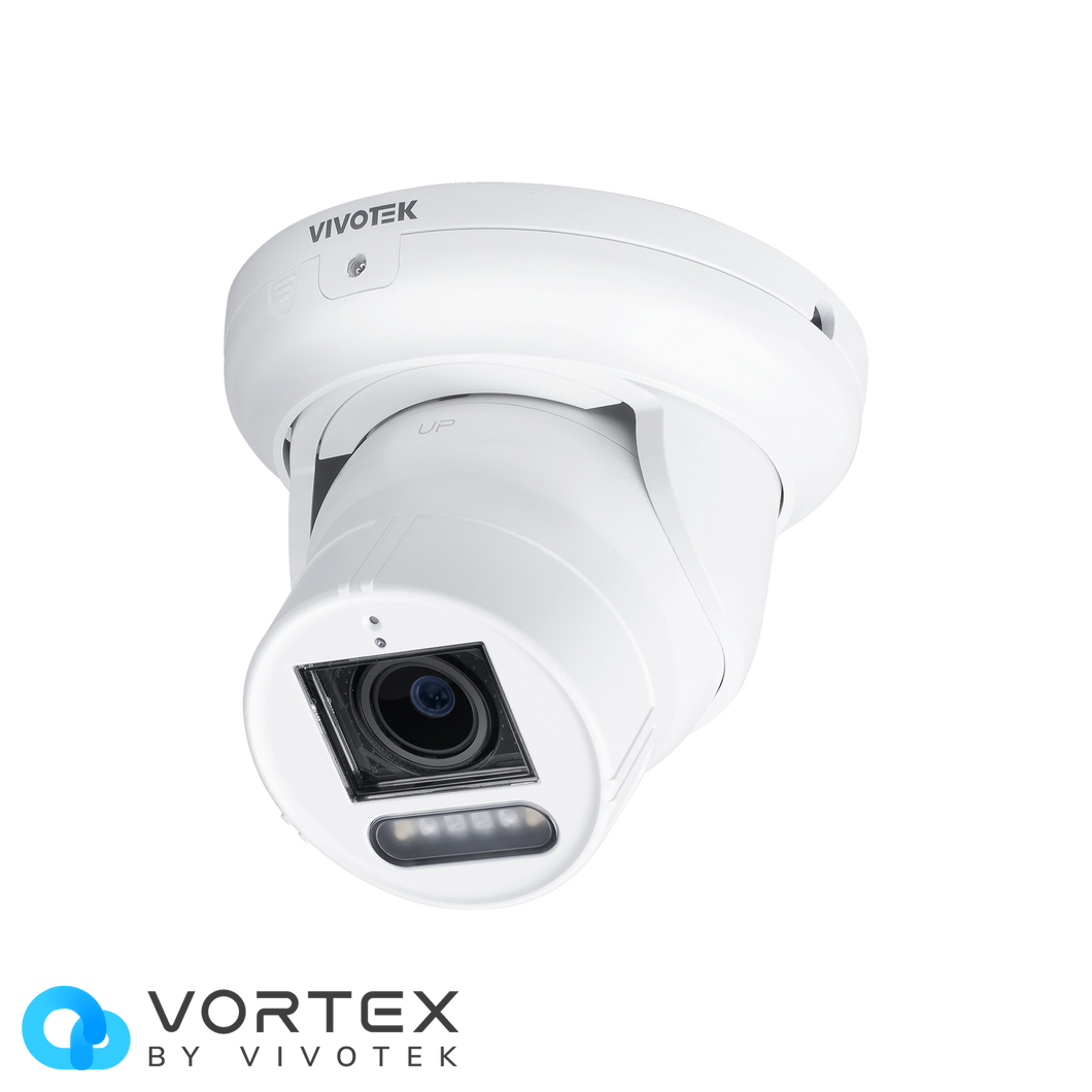 VIVOTEK VORTEX 8MP MOTORISED TURRET CAMERA 1YL
