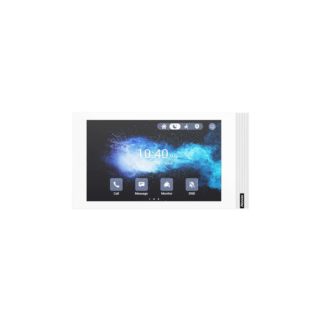 Akuvox 7 INCH TOUCHSCREEN LINUX WHITE MONITOR