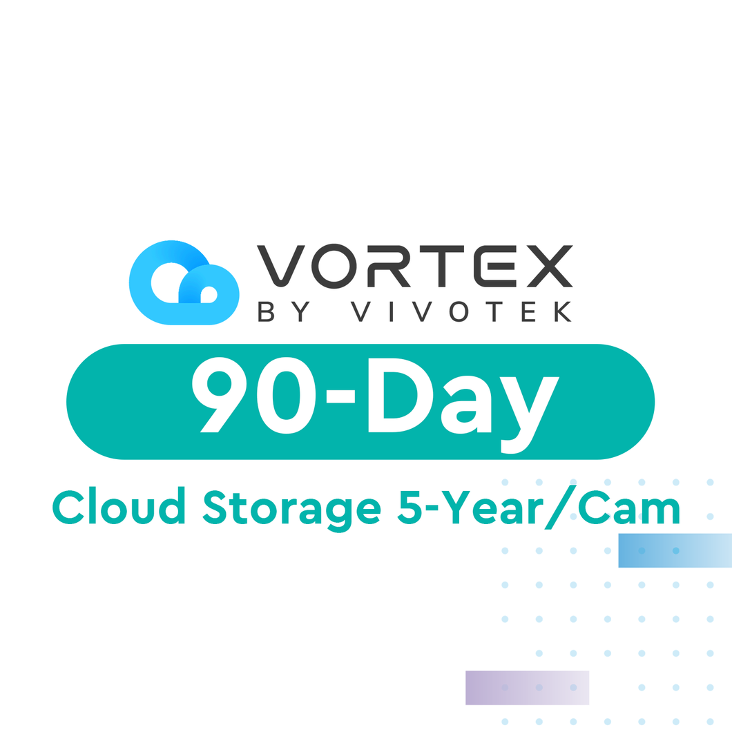 VORTEX 90-D CLOUD STORAGE 5-YEAR