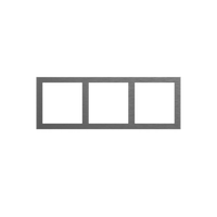 Akubela Aura Switch Triple Brush Metal Frame