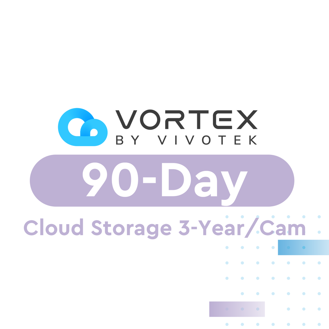VORTEX 90-D CLOUD STORAGE 3-YEAR