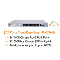 WI-TEK 24 PORTS EASY CLOUD POE SWITCH