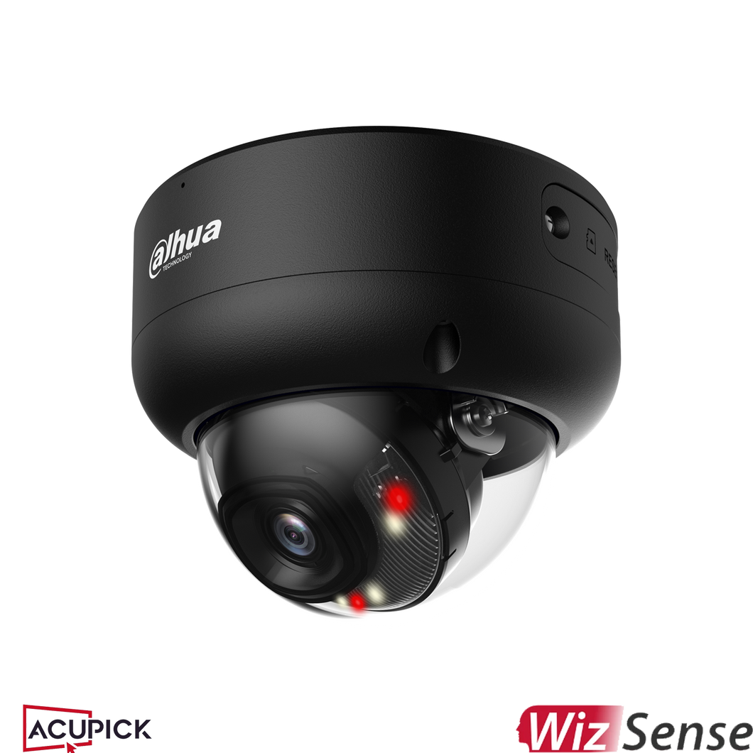 DAHUA 8MP (4K) DOME FIXED CAMERA BLACK