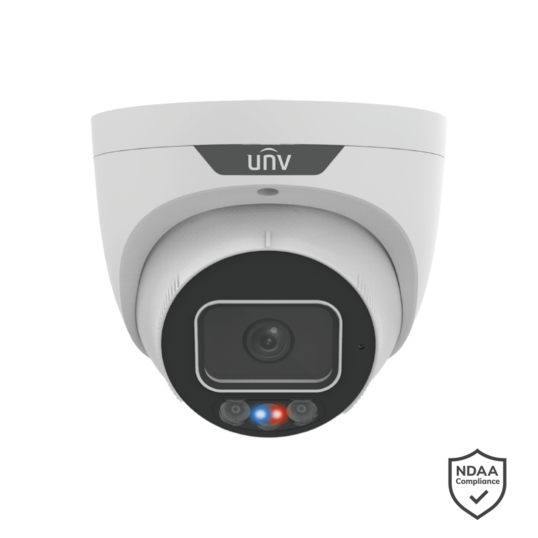 UNV 8MP TRIGUARD TURRET FIXED CAMERA