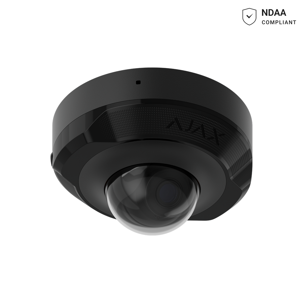 AJAX 5MP 4MM MINI DOME CAMERA BLACK