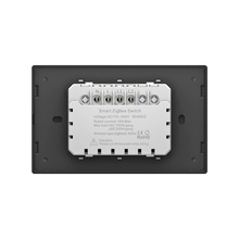 Load image into Gallery viewer, Akubela 2 Gang Black Smart Switch
