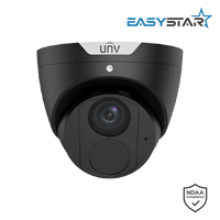 UNV 6MP TURRET FIXED BLACK CAMERA