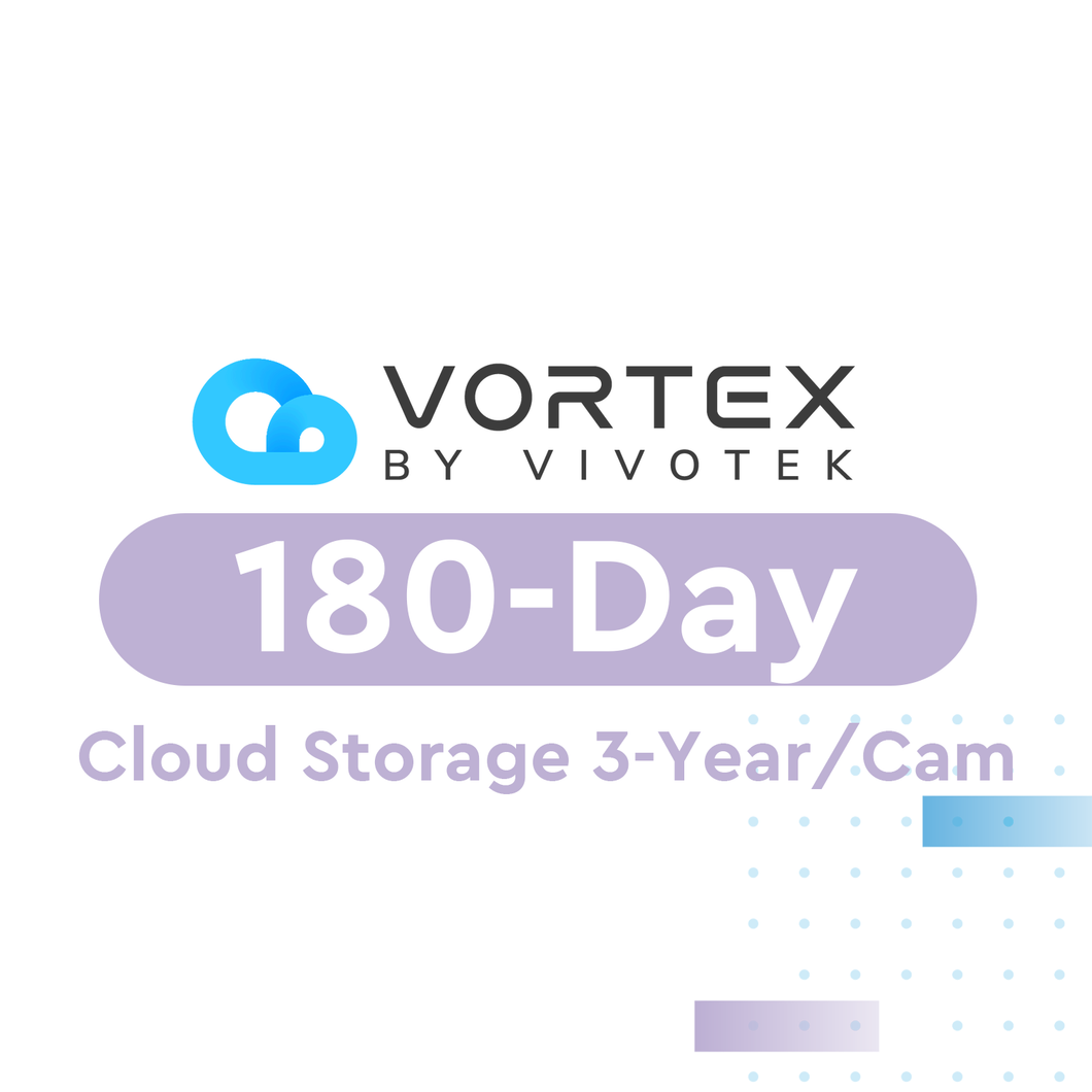 VORTEX 180-D CLOUD STORAGE 3-YEAR