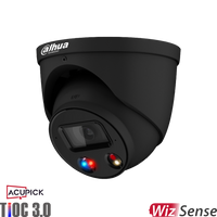 DAHUA 6MP TIOC ACUPICK TURRET FIXED CAMERA BLACK
