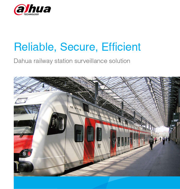 Leaflet Dahua Railway Station Surveillance Solution