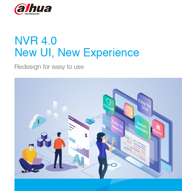 Leaflet Dahua NVR 4.0, New UI, New Experience