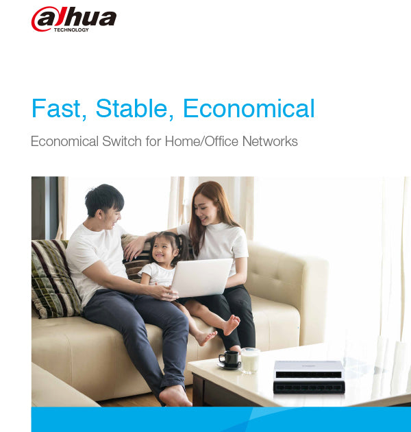 Leaflet Dahua Economical Switch for Home Office Networks