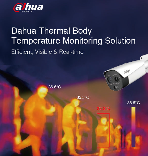 Leaflet Dahua Thermal Body Temperature Monitoring Solution