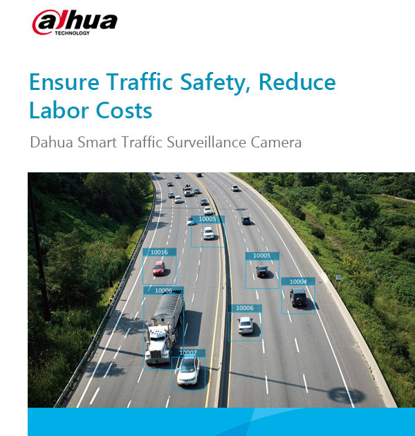 Leaflet Dahua Smart Traffic Surveillance Camera