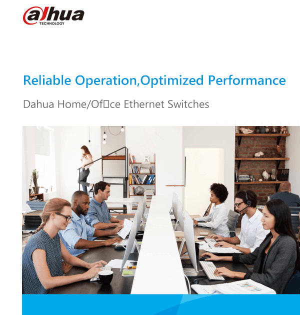 Leaflet Dahua Home & Office Ethernet Switches
