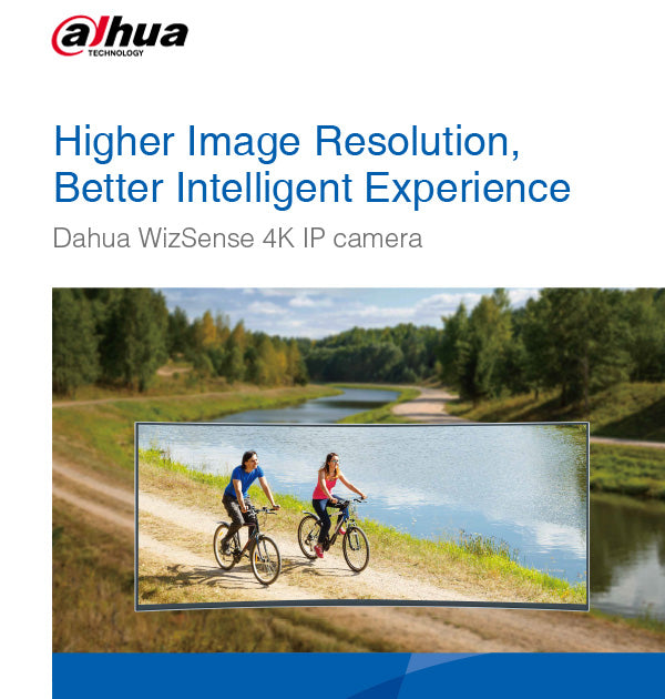 Leaflet Dahua WizSense 4K IP Camera