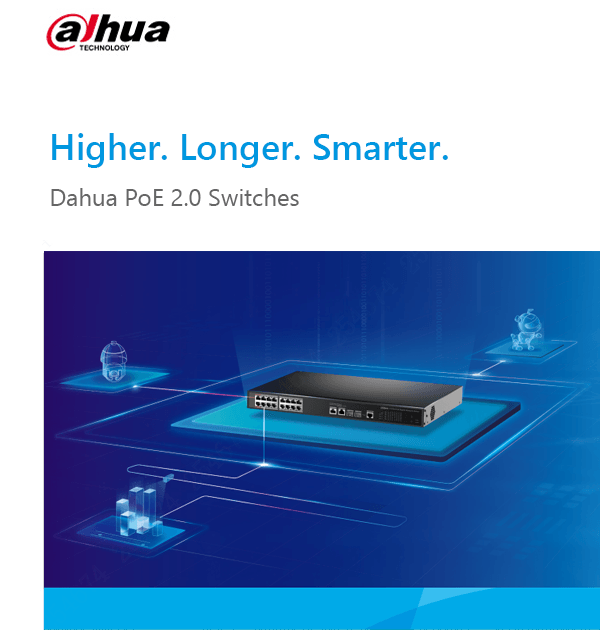 Leaflet Dahua PoE 2.0 Switches