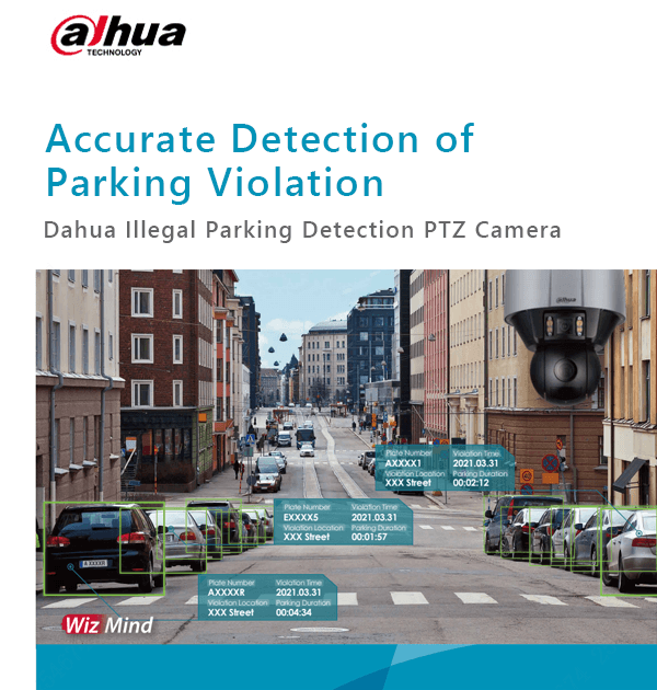 Leaflet Illegal Parking Detection PTZ Camera
